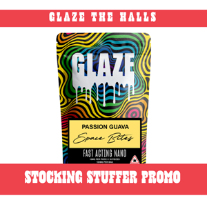 Passion Guava Space Bites 100mg Glaze